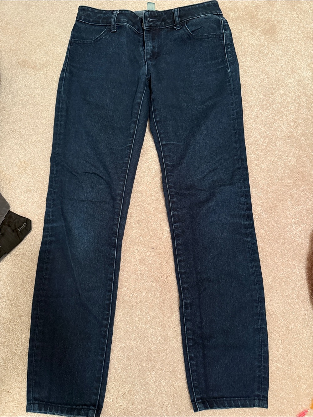 Banana Republic Women’s Straight Leg Jeans in Dark Indigo